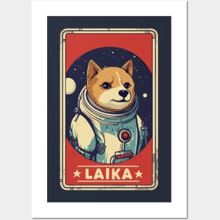 Laika the Space Dog Posters and Art